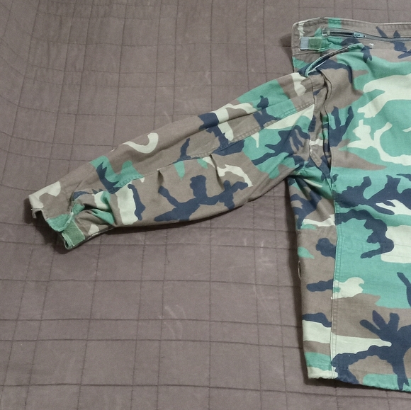 Military Cold Weather Field Coat Mens Medium/Short Camouflage Camo Jacket Army - Picture 6 of 14